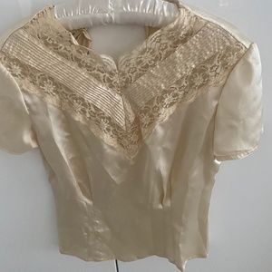 Silk and Lace blouce